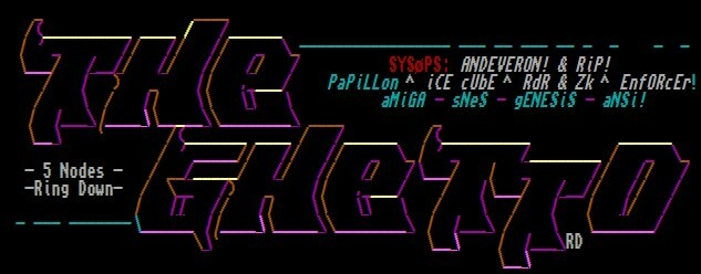 the ghetto bbs ad, 1993
