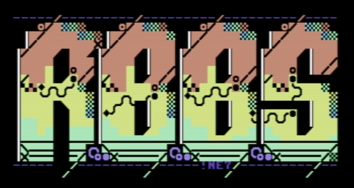 RBBS c64 petscii logo by ne7