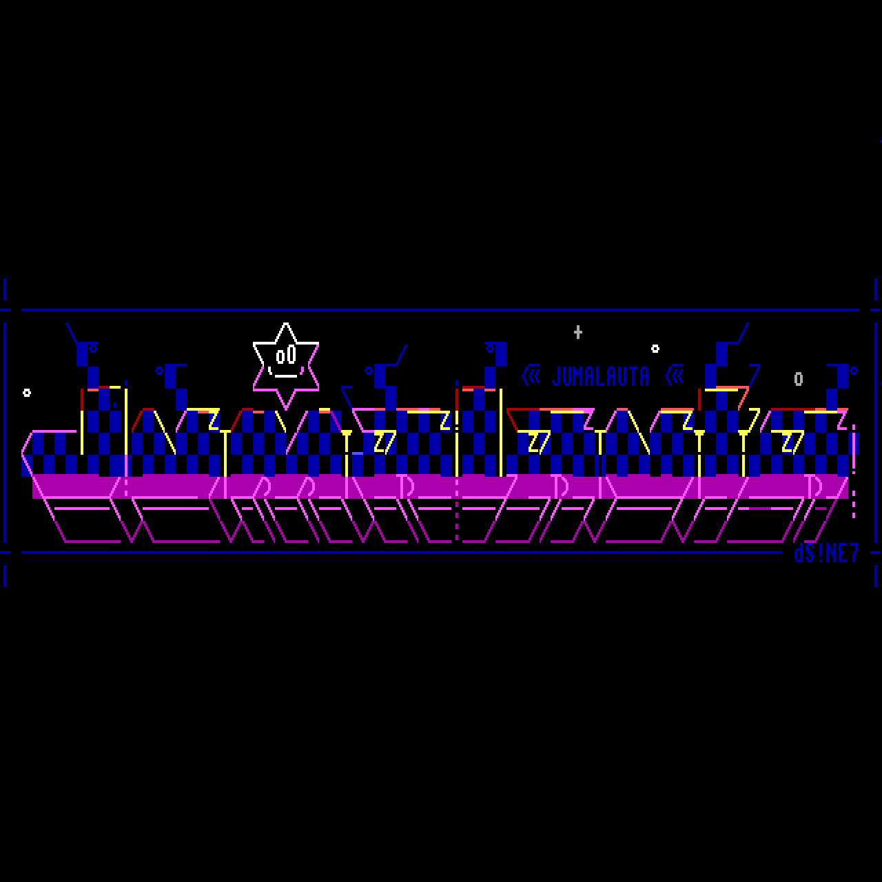 jumalauta amiga ansi logo by ne7