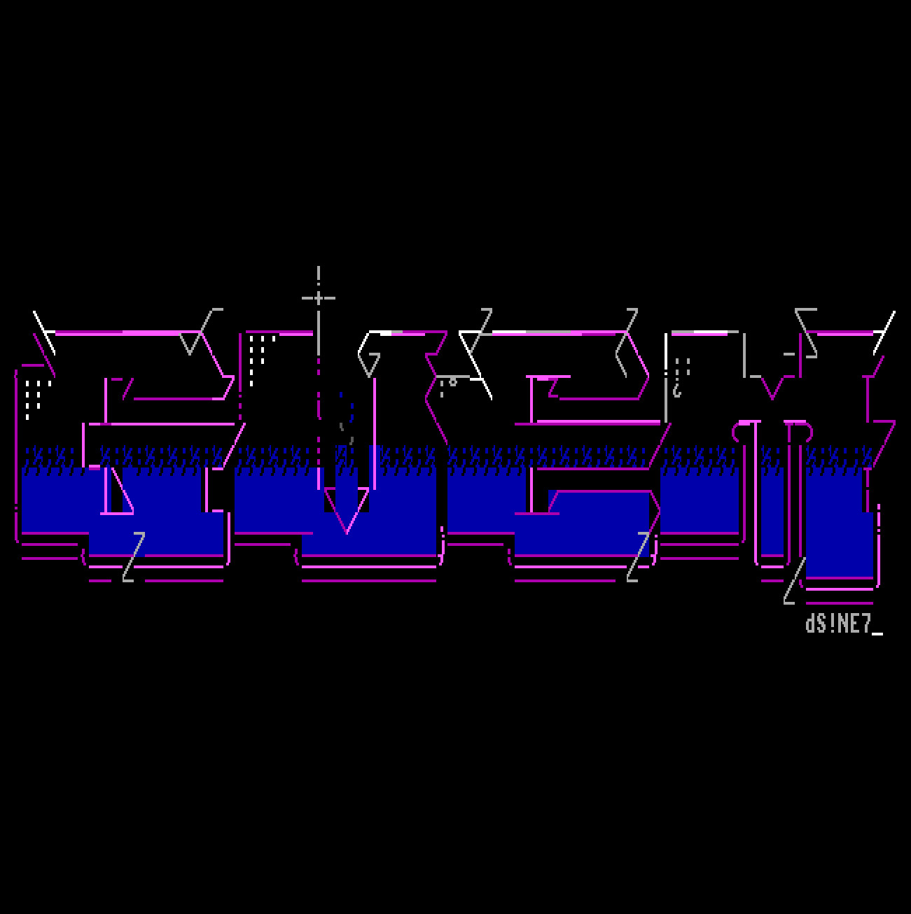 gwem amiga ansi logo by ne7