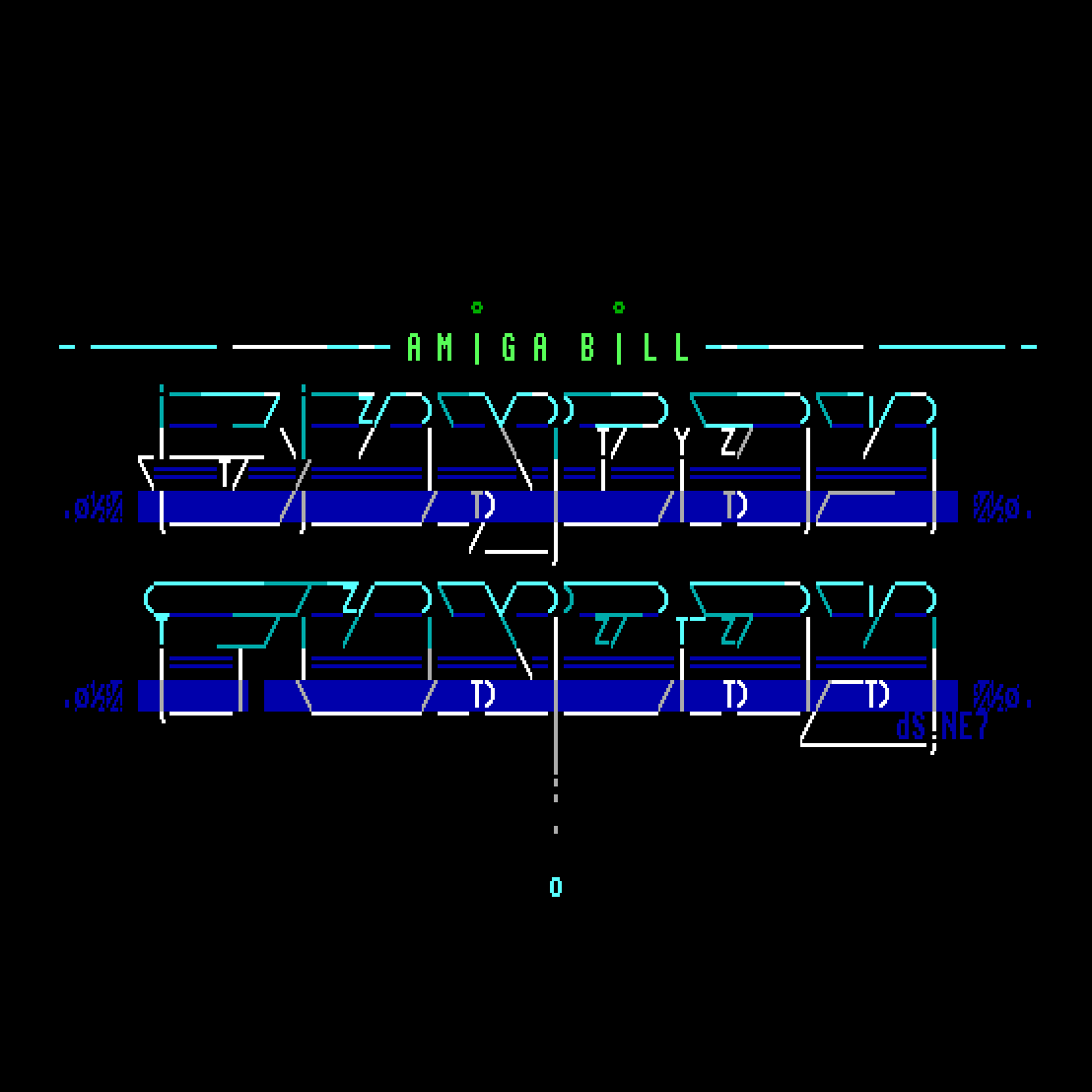 Sunday Funday (for AmigaBill) amiga ANSI textart by ne7